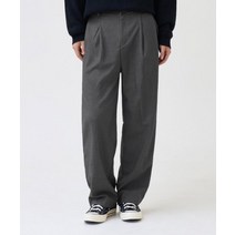 토피 WOOL 투턱 와이드 슬랙스 그레이 2 TUCK WIDE SLACKS
