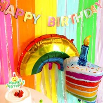 [PARTY SET] 레인보우 HBD 컨셉 파티