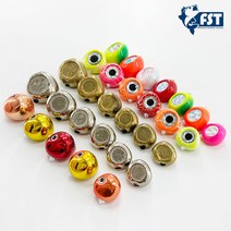 참돔 타이라바 헤드 채비 모음, 60g, C.크랙 lime