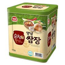 고기쌈장 쌈장찌개 만능 밥도둑 14kg 해표 양념장 업소용 매콤쌈장 소스 양념쌈장 고기 순창궁양념쌈장