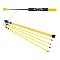 캘러웨이 얼라이먼트스틱 골프스틱 스윙연습기 골프 자세교정 연습용품 스윙연습기 스윙교정 골프용 연습도구, 단품