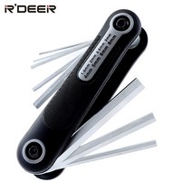 수공구 부품 액세사리 RDEER 8 피스 스크루 드라이버 세트 1.5/2.0/2.5/3.0/4.0/5.0/6.0mm 육각 스패너 접이식 다기능