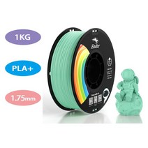 Creality 3D 프린터 필라멘트 하이퍼 시리즈 PLA 1kg 1.75mm 인쇄 속도 600 mm/s 소모품 K1 / Max Ender 5, 14 PLA Plus-Jade Green