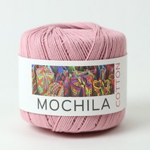 [앵콜스] (10+1) 모칠라코튼 50g 가방소품 뜨개실, 43 인디핑크(낱볼)