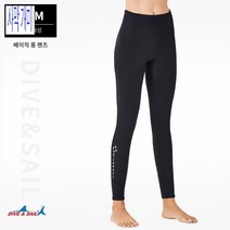 잠수복 스킨스쿠버 웻슈트 남성 서핑수트 세트 바다수영 프리다이빙, 2mm 블랙 여성 바지