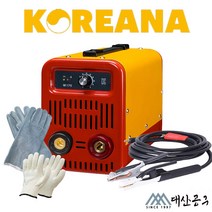 코리아나 용접기 인버터 직류 아크용접기 자율안전인증 M170, 25SQ케이블추가(어스5M 홀더10M), 1개