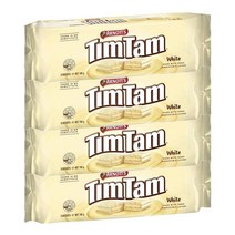 Tim Tam Tim Tam White Chocolate 팀탐 팀탐 화이트 초콜릿 165g 4팩