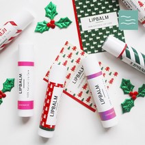 엄마가 만드는 촉촉 자초 수제 립밤 만들기 KIT 키트_체리향+크리스마스스티커, 체리플레이버