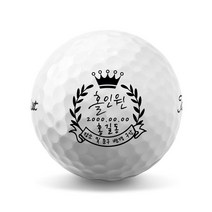 11 골프공 홀인원 이글 싱글 기념볼 인쇄 제작(6구), 브리지스톤 투어 B XS 6구 화이트, G