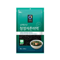 청정원 청정자른미역(지퍼) 50g, 1개