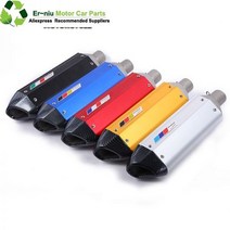 혼다 PCX 머플러 범용 오토바이 배기 탈출 DBKILLER 포함 38mm FL125 GSXR125 GSXS125 CBR125R NSF100 Ape50 Ape100, A