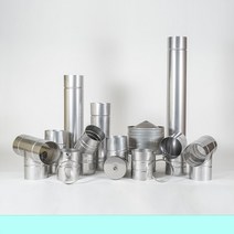 200mm 스텐연통 화목난로연통 펠렛난로 보일러 굴뚝, 드레인T