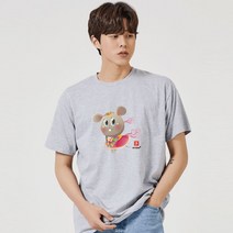 키밍 쥐띠 나이 자 12간지 띠자리 그래픽 신년 반팔티