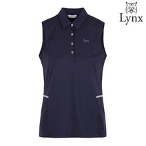 링스골프 링스 여성 배색 테이핑 민소매 티셔츠 L2292TL969_NA