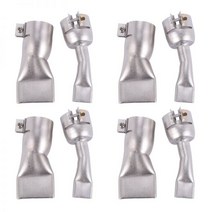 Leister Bak 열풍 열 20Mm 및 40Mm 납작한 뒤통수 면 용접 노즐 용 8Pcs, silver