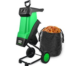 나무가지파쇄기 가지 낙엽 고추대분쇄기 절단기 2400W, 2400W 분쇄기  30미터 라인