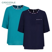 _크로커다일레이디 원포켓 포인트 7부 티셔츠 CL0FTS104
