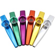 메탈 카주 와이든 KAZOO 까주 카쥬 6개1세트, 색상랜덤 6개 1세트