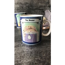 귀여운 세라믹 머그컵 빅사이즈 대용량 고양이 강아지 커플컵 호주 수출용 머그잔, A