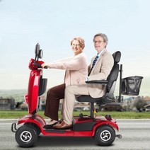 4륜스쿠터 전동스쿠터 어르신전동차 삼륜전기오토바이 스쿠터 장애인 오토바이 배터리 자동차, 3.[특가]20Ah납산약60마일250W, 24V