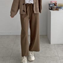 [바보사랑] 여성 데일리 일자통 밴딩바지 팬츠 바지
