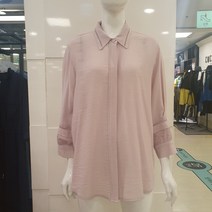 블루페페 부평점 소매 자수 볼륨핏 심플하게 우하하게 9핏 블라우스 여유잇는 사이즈