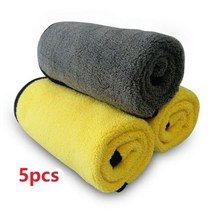 다이소 세차 수건 코스트코 막타월 자동차 청소 천 특수 유리 흡수성 두꺼운 대형 보푸라기 걸레 용품 114429, [01] 5pcs