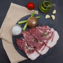 (삼다푸드)제주 흑돼지 목살 생삼겹살 구이용 캠핑고기 바베큐 냉장제품, 제주돼지 목살 500g