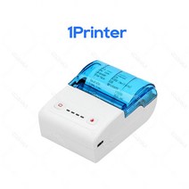 무제한미니 블루투스 휴대용 무선 감열식 영수증 프린터 58mm Loyverse POS 무료 앱 SII 안드로이드, 05 White Printer_02 미국 플러그
