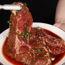 양념 부채살 400g 낙엽살 소고기 프리미엄 초이스등급 구이용 냉동, 3팩, 3개