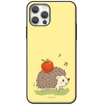 갤럭시 J7 2017 케이스 또아네 러블리 고슴도치 마그네틱 미러 카드 수납 범퍼 SM-J730 K