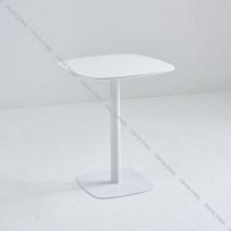 원형 테이블 화이트 카페 테라스 이케아 라운드 독스타스타일 2인 4인 6인 식탁, 70cm 화이트