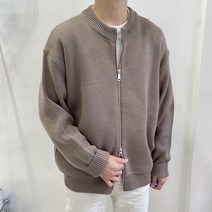 라운지21 남자 오버핏 투웨이 집업 라운드 가디건