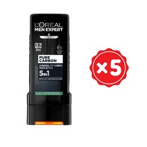 로레얄파리 맨 퓨어 카본 샤월 젤 400ml 5개