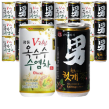 광동 헛개차 옥수수차 180ml 30캔 60캔 30 60 1021460, 광동 옥수수수염차 180ml 60캔