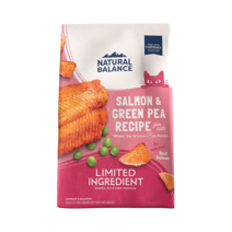 내추럴발란스 캣 LID 완두&연어 포뮬라 스몰바이트 4.53kg, 생선