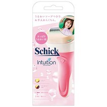 Schick (시크) 세련된 Schick 인투이션 깔끔한 촉촉한 피부 홀더 Schick(シック) シック Schick イントゥイション さっぱりうるおい肌 ホルダー(刃付き+替刃1コ)