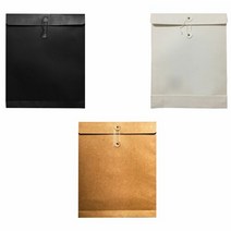 크래프트 선물 종이 포장 백 택배 봉투 (블랙), 단일속성