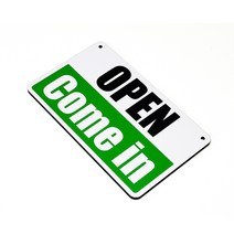 오픈팻말 오픈클로즈 영업시간 카페 식당 매장 가게, 그린오렌지