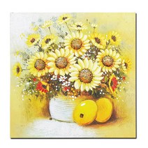 A1032292 화초 해바라기 유화액자 A