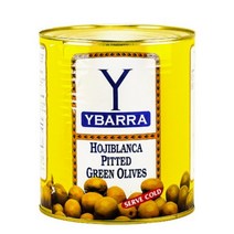 YBARRA 이바라 피티드 그린 올리브 홀, 3kg, 1개