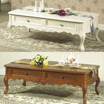 캐서린 A형 원목 소파테이블 YY939-1, 엔틱