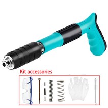 타정총 네일건 전동타카 다기능 수동 못 박는 기계 휴대용 미니 사일런싱 스테이플러 목수 천장 고정 장치 집 수리 도구, 6