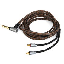 오디오 테크니카 ATH-LS50 LS70 LS200 E40 E50 E70 A2DC 교체 용 헤드셋 4.4mm 밸런스 케이블 실버 도금 와, 01 4.4mm Balanced