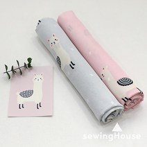 [소폭/인견100%] 찰랑찰랑 시원한 여름원단 꼰사인견 알파카 2종, 핑크