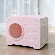 강아지 집 고양이 튼튼한 밀폐형 보금자리 하우스 이케아 코스트코 스티로폼 개집 담요 침대 분만 길 따수미텐트 애견 방음부스, A