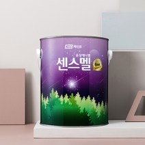 KCC 에나멜 센스멜골드 4L 유성페인트 백색 철재 현관문, 유광, 소프트아이보리, 1개