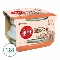 햇반 매일 잡곡밥, 210g, 36개