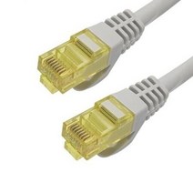 CAT7 UTP 랜케이블 3M 컴퓨터 네트워크 연결 선, 10개
