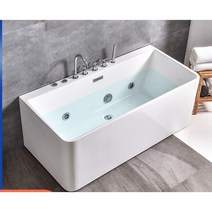 자쿠지 월풀 욕조 가정용 펜션 제트스파 코너 1인 2인 삼각형 마사지 도매 프로젝트 3, 황금 벽에서 폭포 수도꼭지